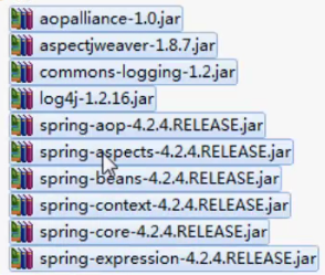 Spring相关jar包